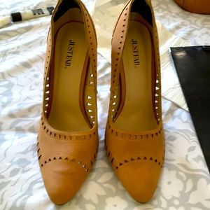 Beautiful heels!   Way to big on me.